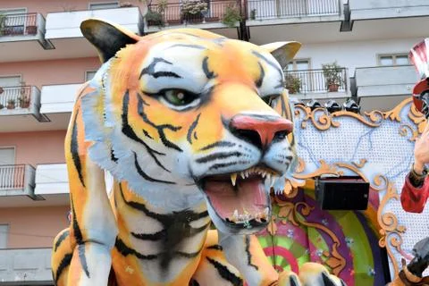 Allegorical Float 库存照片