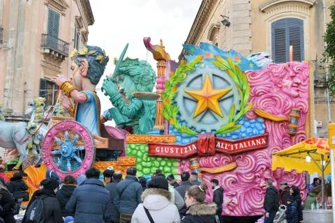 Allegorical Float Stockfoto's