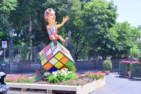 Allegorical Float Stock Photos