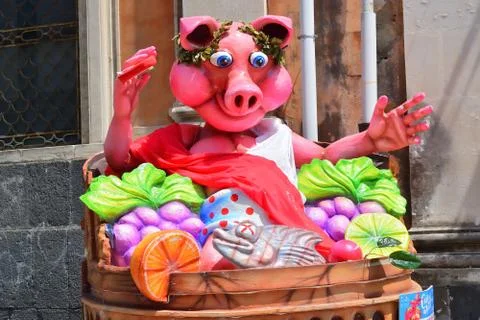 Allegorical Float Stockfoto's