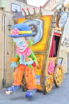 Allegorical Float Stockfoto's