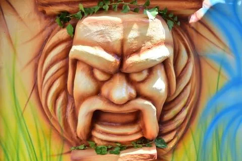 Allegorical Float 库存照片