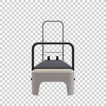 Allegro Reformer Front View 3D Render Illustration Stockillustratie