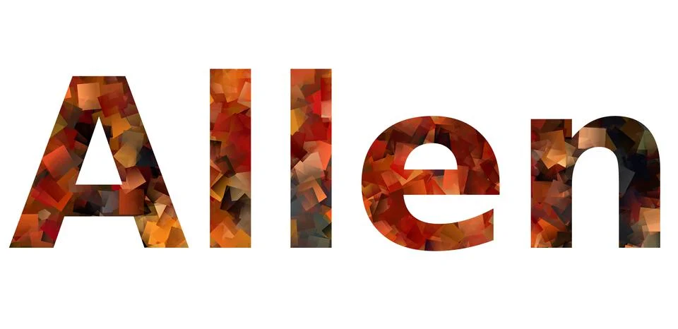 Allen Stock Illustration