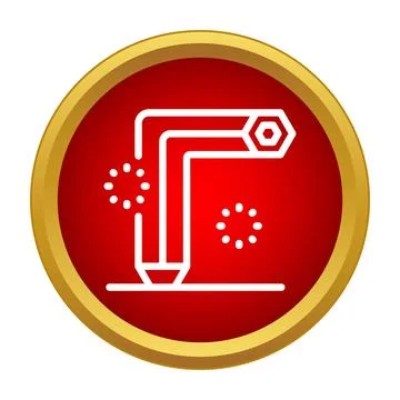 Allen key hex tool for repair and assembly concept イラスト素材