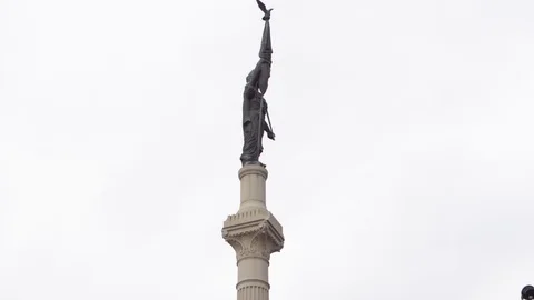 Allentown Monument Stock Footage 104705153