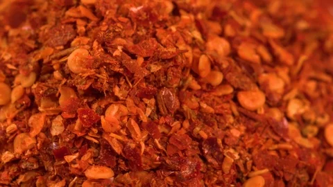 Allepo Chilli Flakes Video stock 122870925
