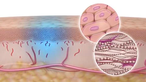 Allergies, which can occur due to various reasons and in many different ways, Stock Illustration