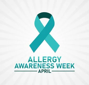 Allergy Awareness Week Stockillustratie
