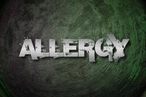 Allergy concept Stock Illustration