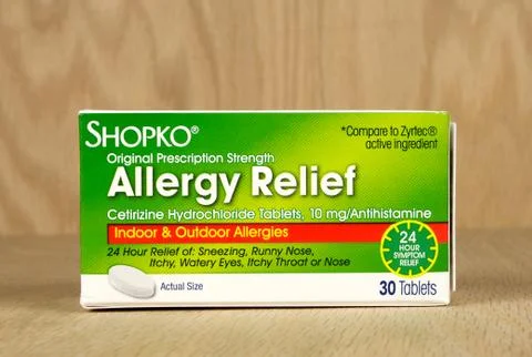 Allergy relief tablets Photos