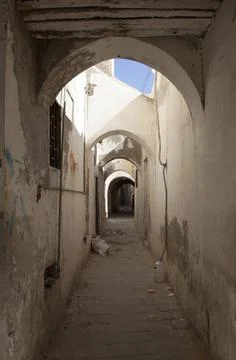 Alley in Tripoli, Libya Stock Photos
