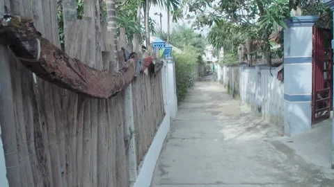 Alley view Stock Footage 235131353