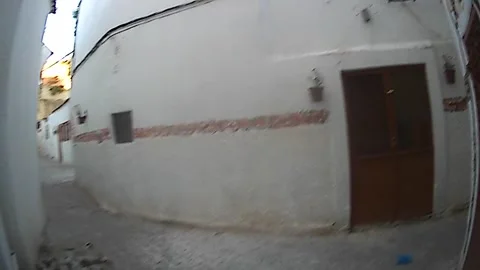 The alleys of Tlemcen city Stock Footage 130417352