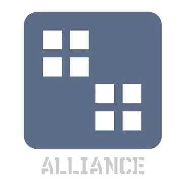 Alliance concept icon on white Stock Illustration