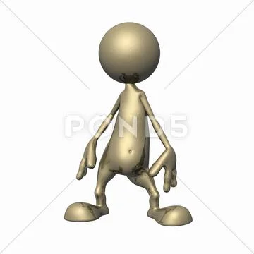 Allien Ilustração Stock