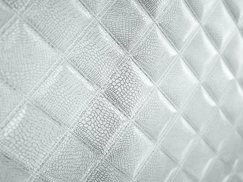 Alligator or snake Leather Square stitched texture 스톡 일러스트