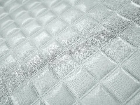 Alligator or snake Leather Square stitched texture Illustrazione stock