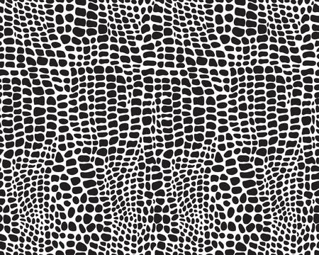 Alligator skin, seamless pattern Stock Illustration