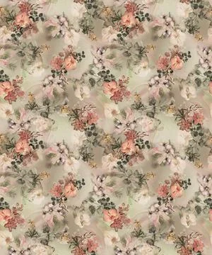 All,Over,Design,Digital,Design,Border,Mother,Collocation,Pattern,Seamless Stock-Illustration