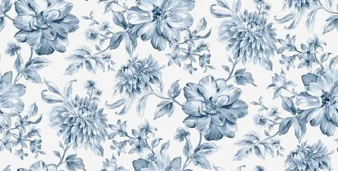 All,Over,Design,.,Flower,All,Over.,Digital,Printing,Textile イラスト素材