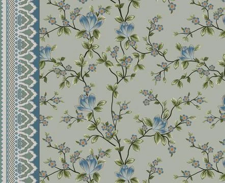 All,Over,Repeat,Design,Texture,Color,Shirt,Fabric,Print,Element Ilustração Stock