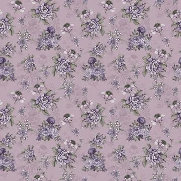 Allover,Seamless,Desigen,Pattern,For,Rint Illustration