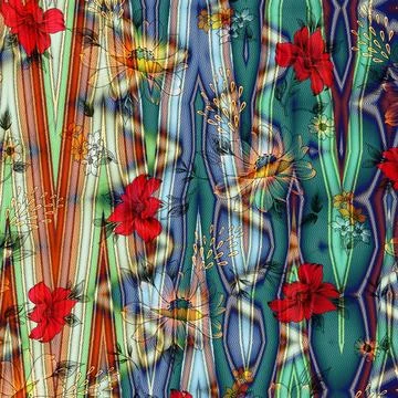 All,Over,Seamless,Multi,Paisley,Pattern,Of,White Stock Illustration