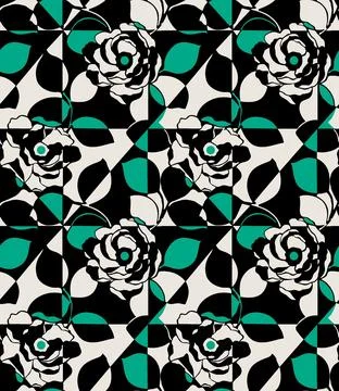 Allover,Seamless,Pattern,Design,By,Textile,Printing Illustrazione stock