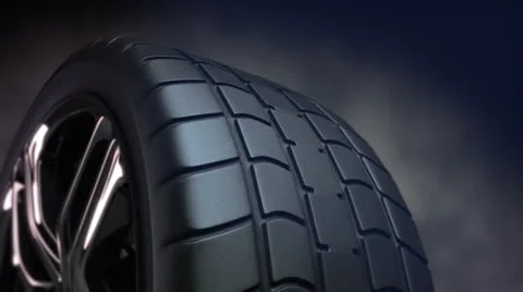 Alloy wheel Video stock 25181709