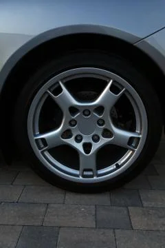 Alloy wheel Stock Photos