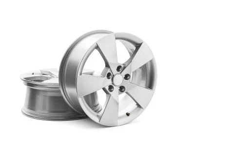 Alloy wheels Stock Photos