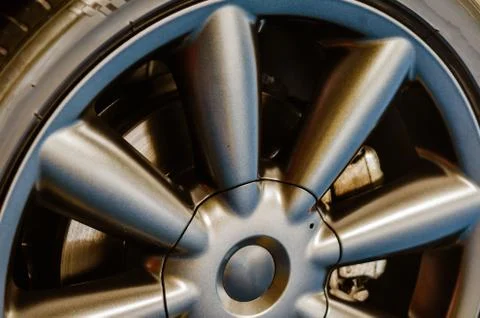Alloy Wheels Stock Photos