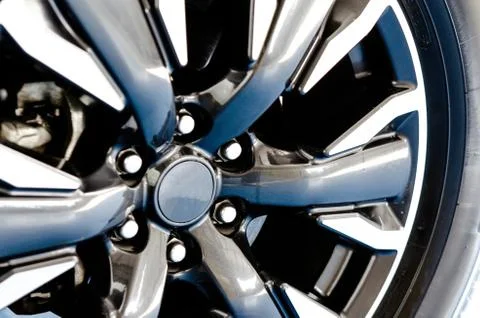 Alloy Wheels Stock Photos