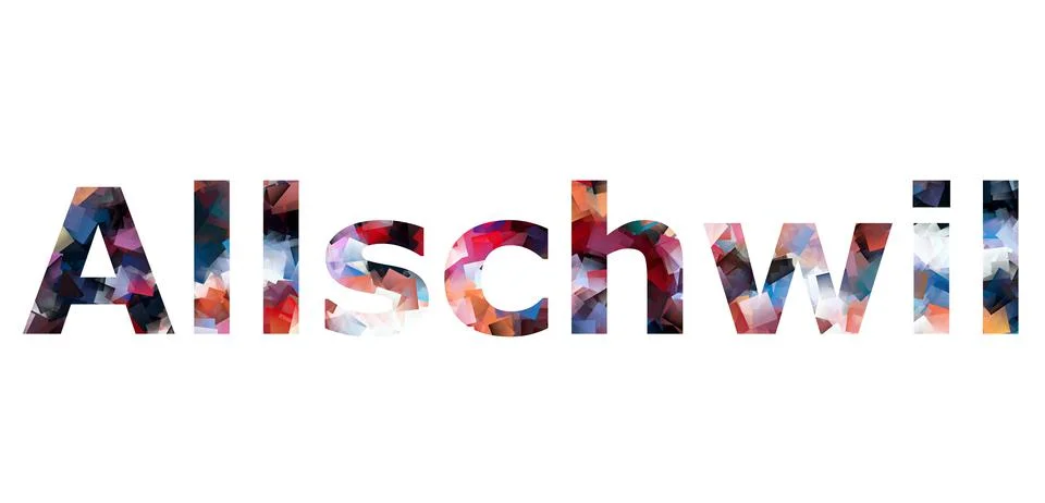 Allschwil Stock Illustration