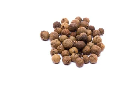 Allspice isolated on white background Stock Photos