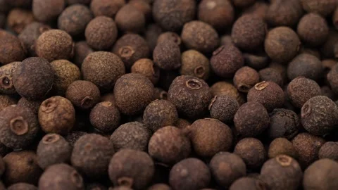 Allspice rotates. Stock Footage 252985078