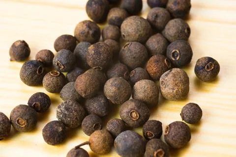 Allspice table spice Stock Photos