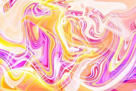 The allure of textured patterns in an abstract multi-colored paint backgrou.. Stock Photos