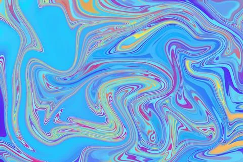 The allure of textured patterns in ink abstract arty pattern, colorful pain.. Stock Illustration