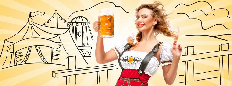 Alluring beer. Stock Photos