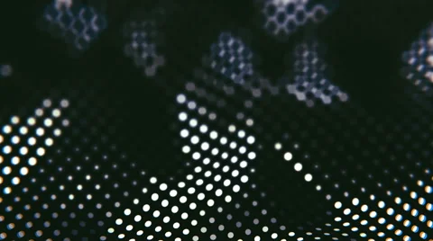 Alluring Cinematic Drifting Ocean of Lights Stock Footage 45197002