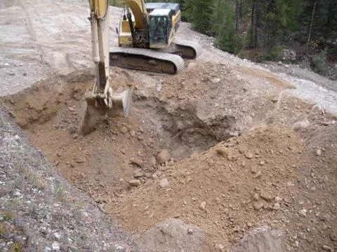 Alluvial Gold Mining Stock Photos