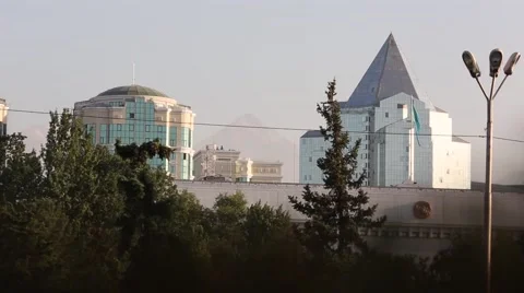 Almaty buildings 库存影片 47288893