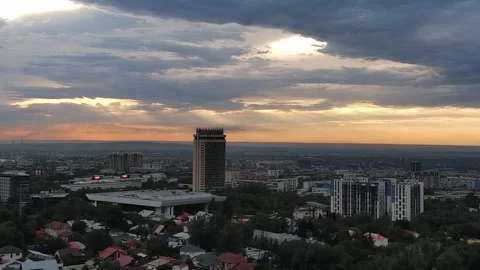 Almaty city Stock Footage 250602842