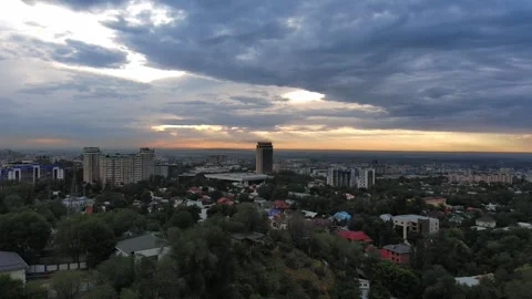 Almaty city Stock Footage 250603880