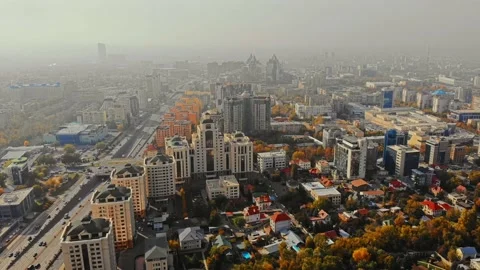 Almaty drone shoot . Stock Footage 163983817