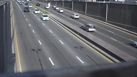 Almaty traffic Video stock 186578724