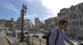 Almeida Garrett Square in the afternoon in Porto 4k or 4k+ Resolution
