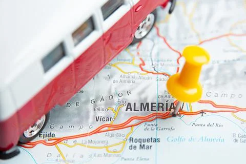 Almeria Van travel. Stock Photos